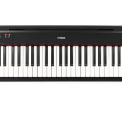 Yamaha NP12 61-Key Lightweight Portable Keyboard with PA130 Power Adapter, Black
