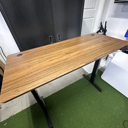 Electric Standing Desk – 55” x 24” (Espresso)