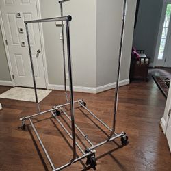 Rolling garment Racks 