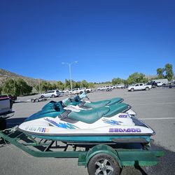 2 Seadoos & Trailer