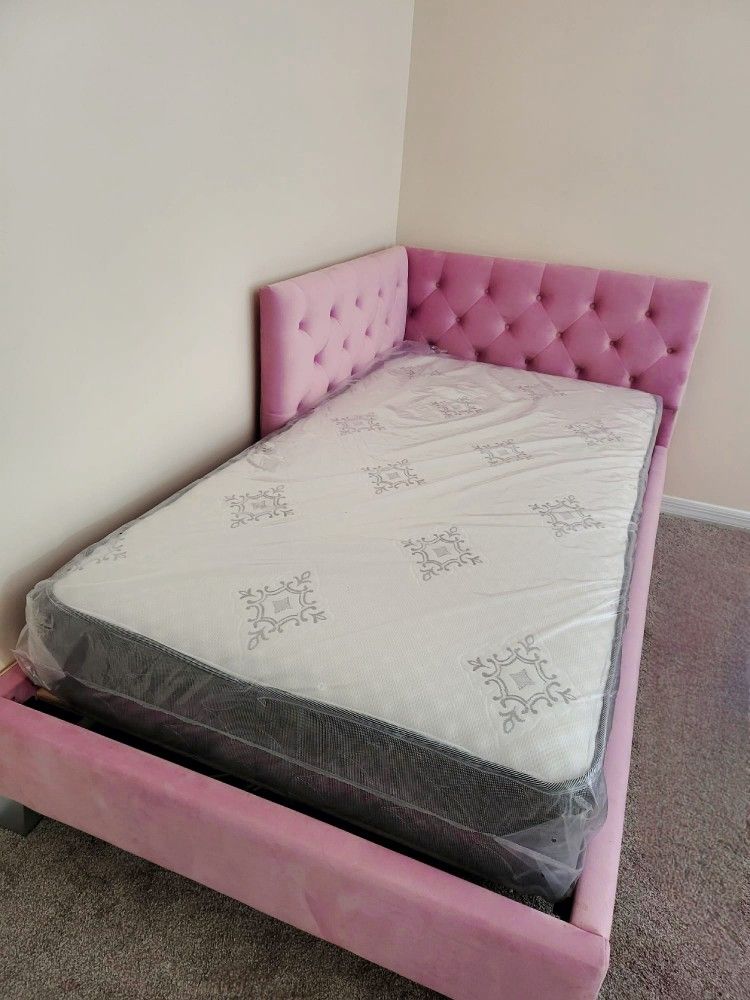 NEW PLUSH TWIN MATTRESS WITH BOX SPRING 🔝 ALL SIZES IN STOCK