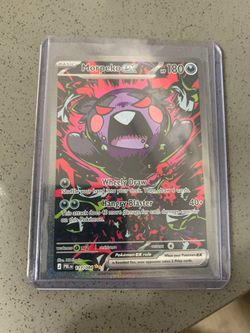 Pokemon card morpeko ex