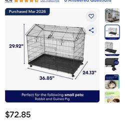 Pet wire cage