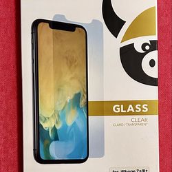 cellhelmet Clear Tempered Glass Screen Protector 9H for iPhone 7 Plus/8 Plus