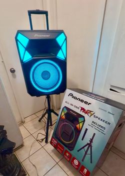 Pioneer 700W Bluetooth Party Speaker – PSX615 PA System w/ Deep Bass, Mic Inputs, DJ / Karaoke Ready