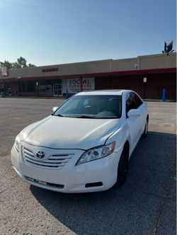 Toyota Camry White 4-Door Sedan