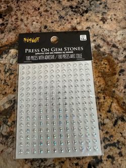 PRESS ON GEM STONES