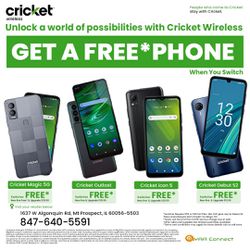 Cricket Wireless Free Phones