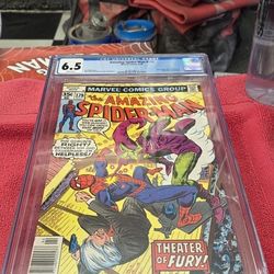 Amazing Spiderman 179 CGC 6.5 