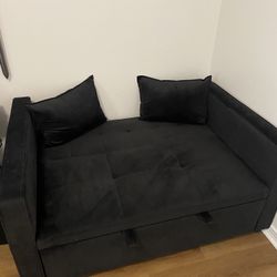 Black Sofa Pull Out Bed