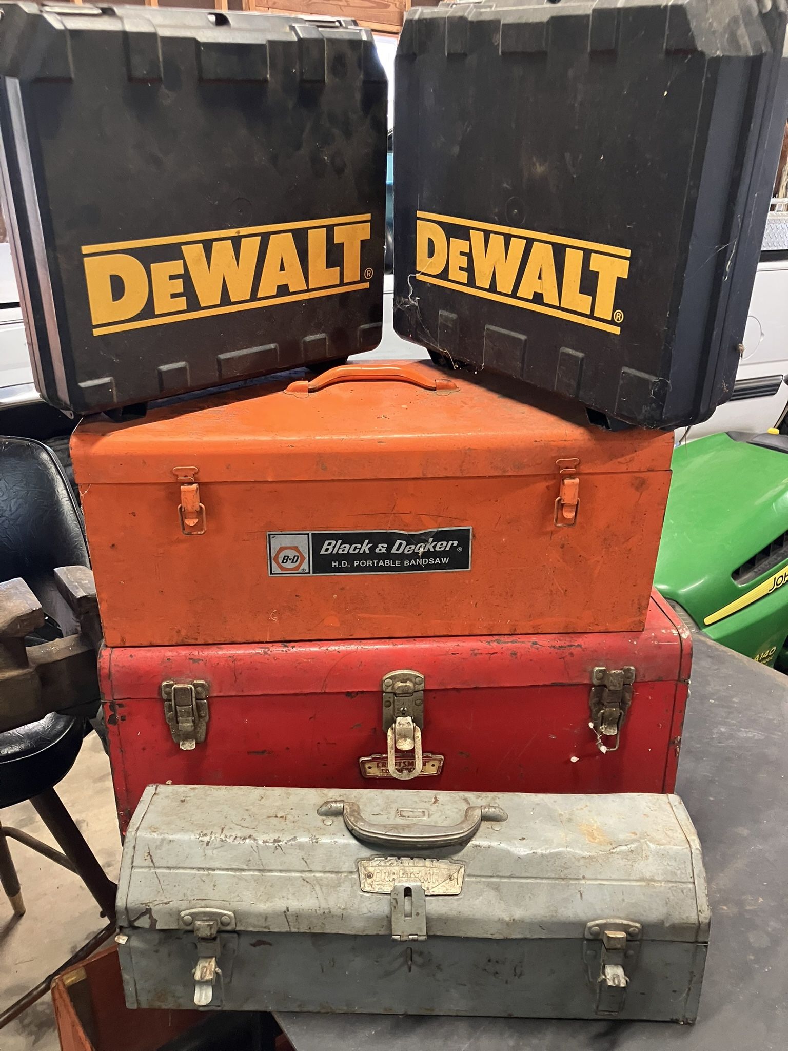 Empty Tool Boxes
