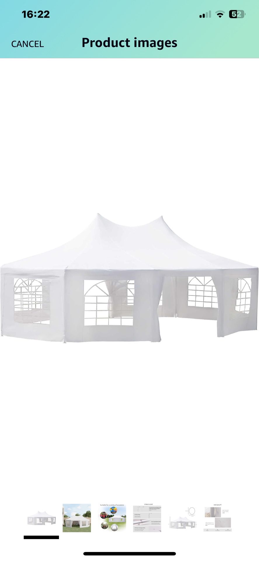 OutSunny 29’ X 21’ Canopy Party Tent 