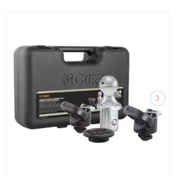 OEM Puck System 2-5/16 in. Gooseneck Ball & Safety Chain Anchor Kit for Ram