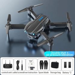 New Drone: E99pro HD Dual Camera, Folding Quadcopter, 30 Min Flight, 2 x 1800mAh Batteries