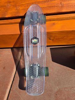 Cali Strong Clear Penny-Style Cruiser Skateboard