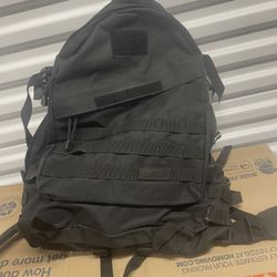 Tactical Black bookbag 