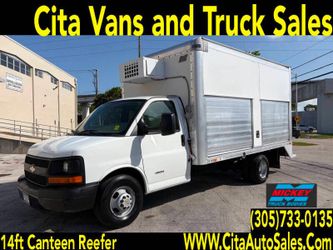 2015 Chevrolet 4500 14ft Canteen Reefer Truck