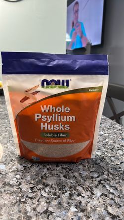 Unopened Psyllium Husk powder
