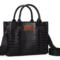 Wrangler Tote Bag for Women Designer Satchel Handbags Top-handle Purses w/ Strap