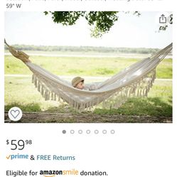 Hammock (including Boho Macrame Swing)