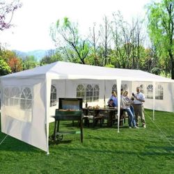 10'x30' Party Wedding Tent Event Canopies Heavy Duty Pavilion 5 Sidewall