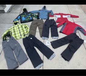 Boys & Girls Junior Size 14, 16, 18 Ski/ Snow Clothes. Winter Jackets Pants & Bibs 