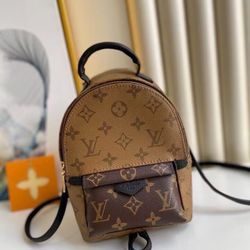 A brand-new LV backpack