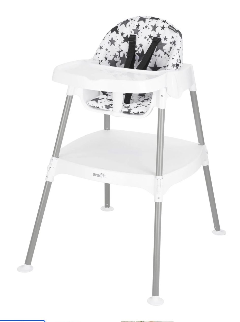 Evenflo 4-in-1 Eat and Grow Convertible High Chair