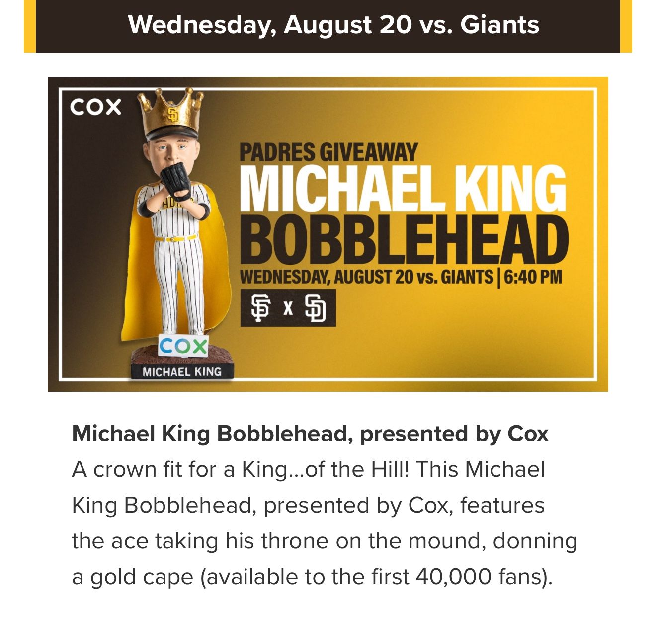 Bobblehead Day