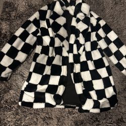 Rave coat checkered