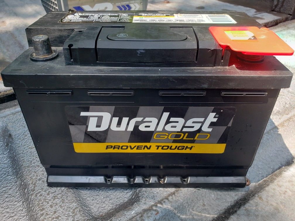 Duralast Gold Car Truck Battery H6 Group 48 Perfect Condition 1yr Warranty