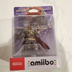 Nintendo Amiibo Super Smash Bros. Ganondorf No. 41 -Brand New 