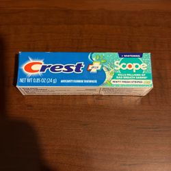 Crest Toothpaste Travel Size 