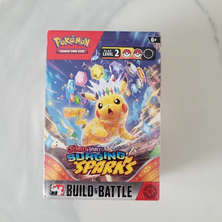 Pokemon Scarlett & Violet - Surging Sparks Build & Battle