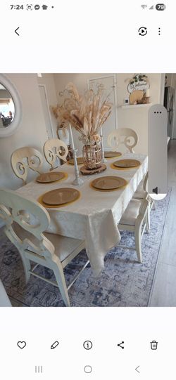 Marble Dining set