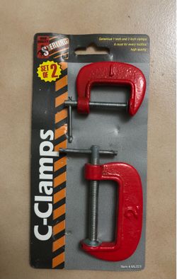 C-Clamps set of two