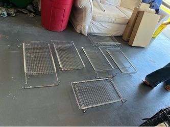 Cabinets trays steel