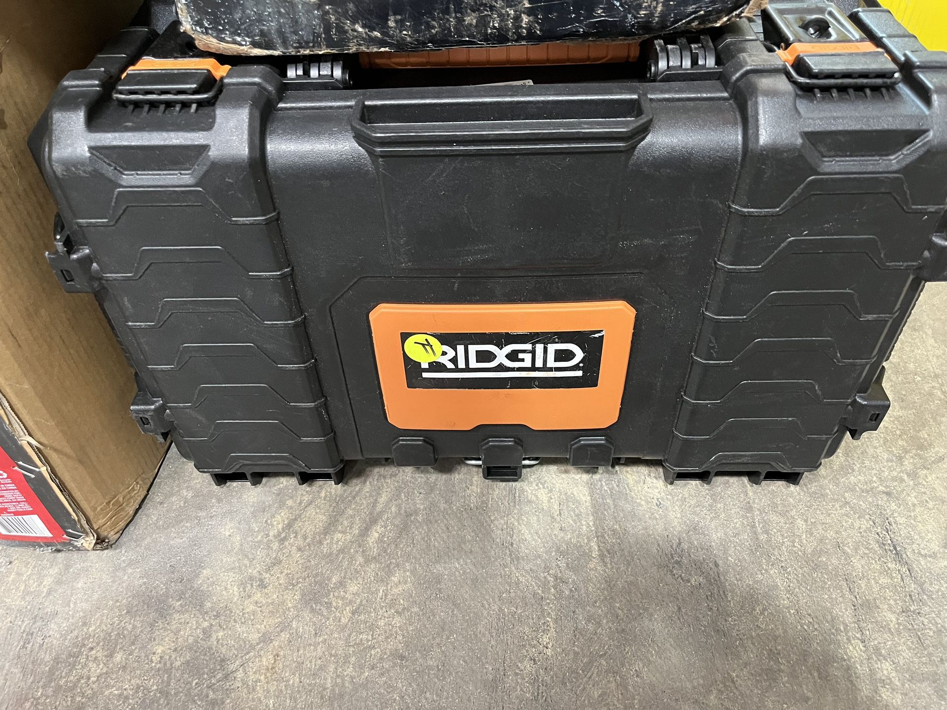 RIDGID 22 in. Pro Gear Small Parts Organizer, Black