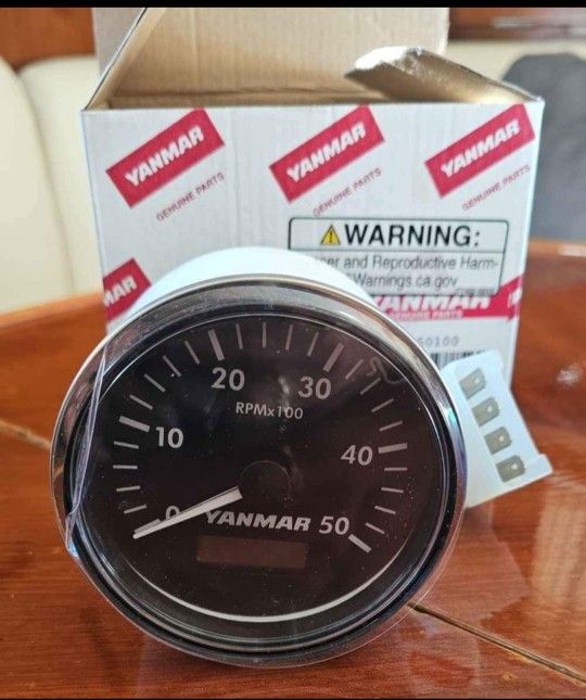 Brand New Tachometer - Yanmar Diesel Part 164100-50100
