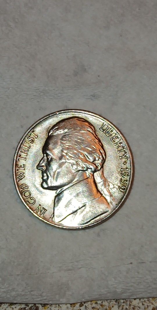 1939 Nickel 