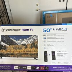 Westinghouse Roku TV 50” 4k Smart TV