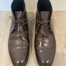 PS Paul Smith Brown Leather Boots - Men’s Size 8