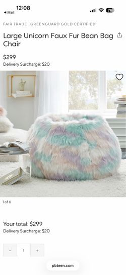 Pottery Barn Bean Bag Chair