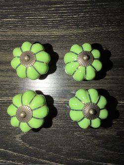 Unique Vintage Cabinet Handle Pull Knob set of 4