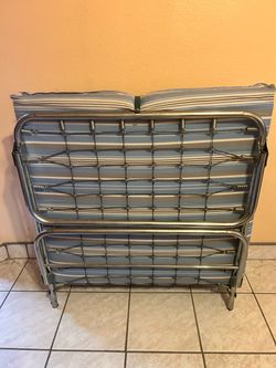 Folding Cot/Bed with Mattress