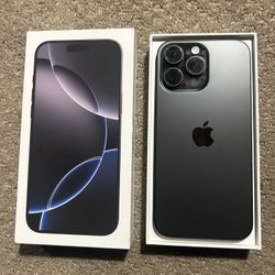 iPhone 16 Pro Max W/ Charger + Warranty