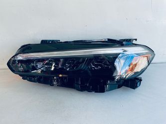 2022-2025 HONDA CIVIC LEFT DRIVER SIDE HEADLIGHT LED OEM BLACK