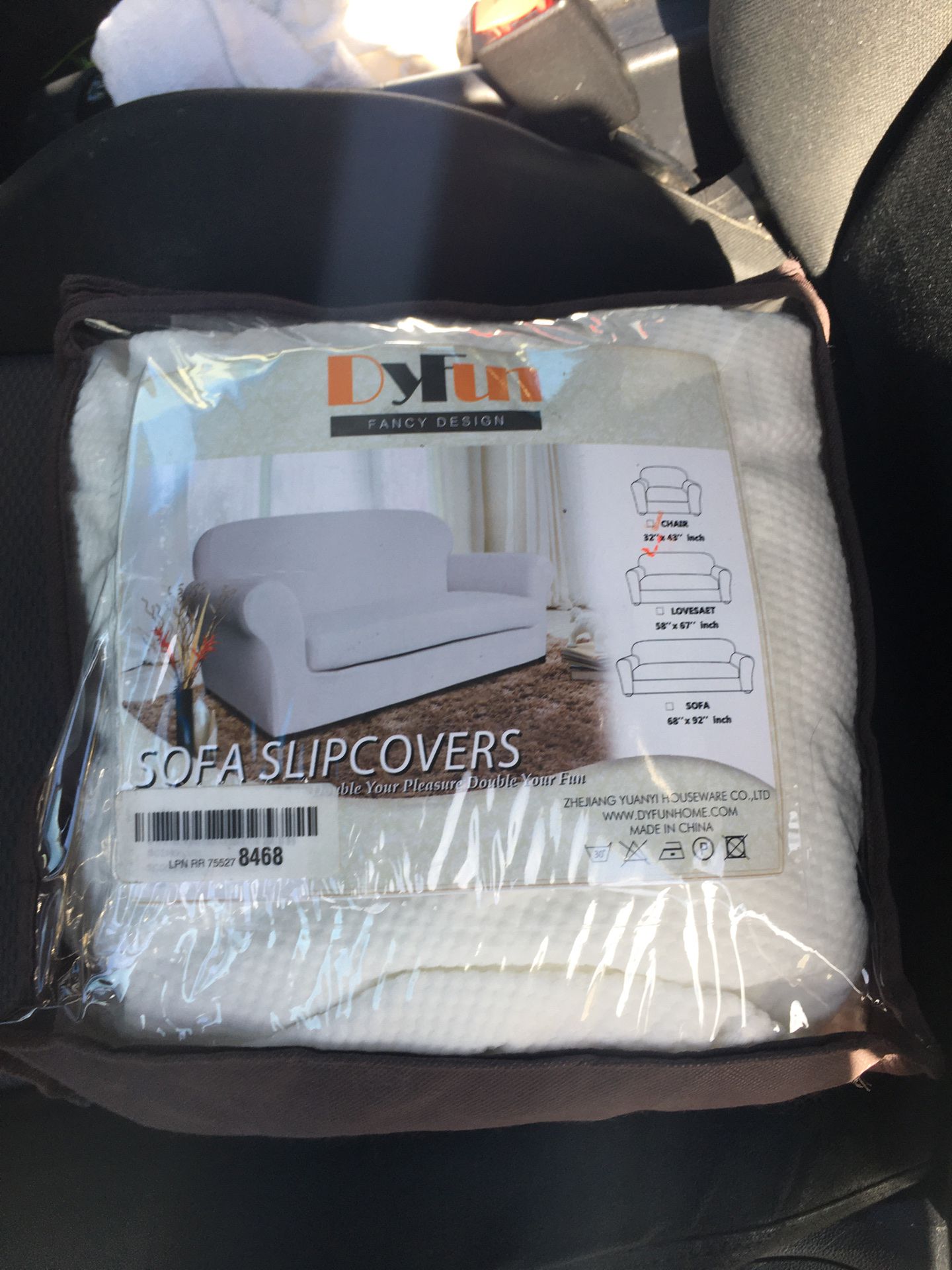 Small sofa chair cover brand new