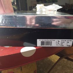 Cute pink and holographic boots