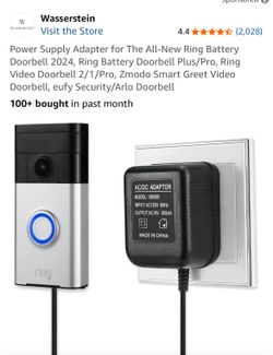 Ring Doorbell Power Supply